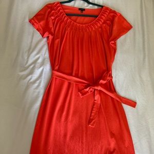 Talbots Orange Dress